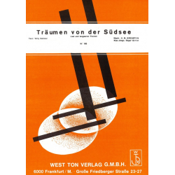 Träumen von der Südsee - Einzelausgabe Klavier (PVG) - Harold M. Kirchstein / Arr. Edgar Gernet