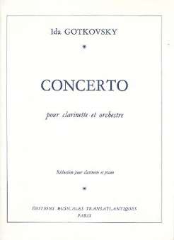 Concerto: pour clarinette et orchestre
