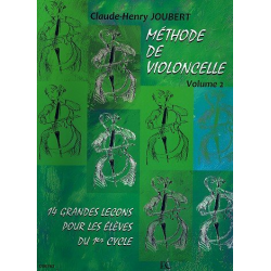 Méthode de violoncelle vol.2 - Claude-Henry Joubert