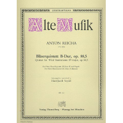 Quintett B-Dur op.88,5 - Anton (Antoine) Joseph Reicha