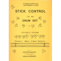 Stick Control vol.1 - Basic Triplet Patterns - Mitchell Peters