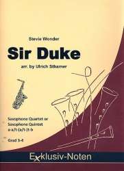 Sir Duke für 4-5 Saxophone - Stevie Wonder