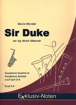 Sir Duke für 4-5 Saxophone