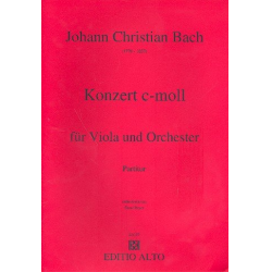 Konzert c-Moll für Viola - Johann Christian Bach