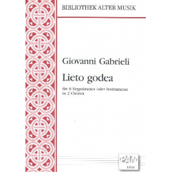Lieto godea - Giovanni Gabrieli