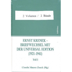 Briefwechsel mit der Universal Edition - Ernst Krenek