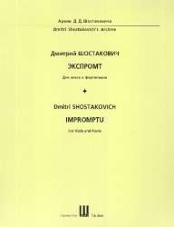 Impromptu - Dmitri Shostakovitch / Schostakowitsch