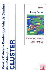 Konzert für 2 Klaviere - Josep Soler i Sarda