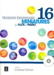 16 Miniatures (+CD) - Tilmann Dehnhard