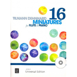 16 Miniatures (+CD) - Tilmann Dehnhard