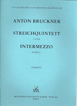 Streichquintett F-Dur und Intermezzo d-Moll