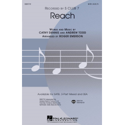 Reach - Cathy Dennis / Arr. Roger Emerson