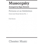 Pictures at an Exhibition for Brass Band - Score - Modest Petrovich Mussorgsky / Arr. Elgar Howarth