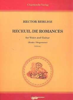 Recueil de romances for voice and