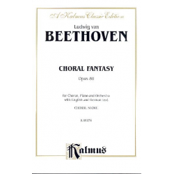 Choral Fantasy op.80 - Ludwig van Beethoven