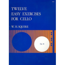 12 easy Exercises op.18 - William Henry Squire