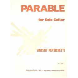 Parable XXI op. 140 - Vincent Persichetti
