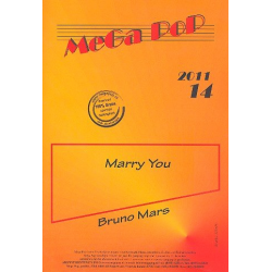 Marry You: für Klavier (en) - Bruno Mars