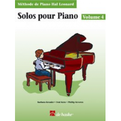 Méthode de piano Hal Leonard vol.4 - Solos (+CD) : - Barbara Kreader