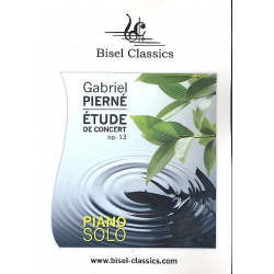Étude de concert op.13 für Klavier - Gabriel Pierne