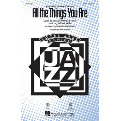 All the Things You Are - Jerome Kern / Arr. Paris Rutherford