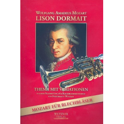 Lison dormait KV264 für Blechbläser-Ensemble - Wolfgang Amadeus Mozart