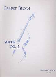 Suite Nr.3 für Violoncello solo - Ernest Bloch