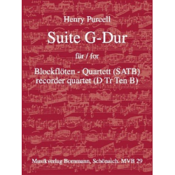 Suite G-Dur für - Henry Purcell