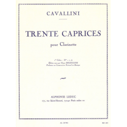 30 CAPRICES VOL.1 (NO.1-18) : - Ernesto Cavallini