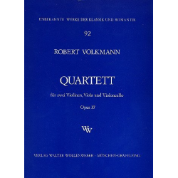 Streichquartett op.37 - Robert Volkmann