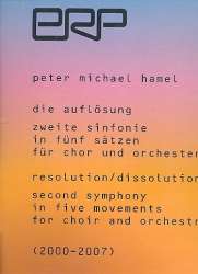 Sinfonie Nr.2 Die Auflösung für - Peter Michael Hamel