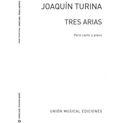 3 Arias para canto y piano - Joaquin Turina