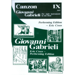 Canzon IX - Giovanni Gabrieli