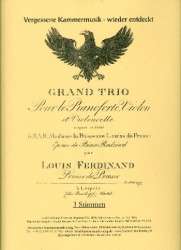 Grand Trio Es-Dur op.10 für Violine, - Prinz von Preußen Louis Ferdinand