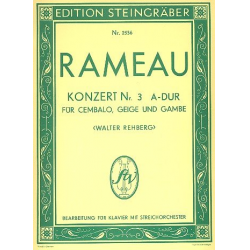 Konzert A-Dur Nr.3 für - Jean-Philippe Rameau