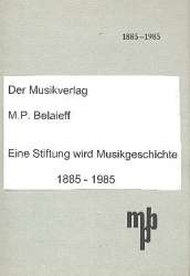 Der Musikverlag M. P. Belaieff - Heinrich Lindlar
