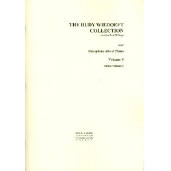 The Rudy Wiedoeft Collection vol.4 - Valses vol.1 - Rudy Wiedoeft