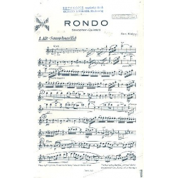 Rondo für 5 Saxophone - Hans Mielenz