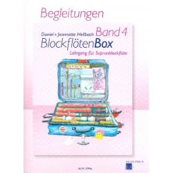 BlockflötenBox Band 4 Begleitungen - Daniel Hellbach