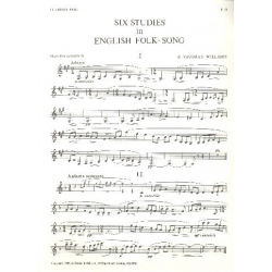 6 Studies in English Folk Songs - Ralph Vaughan Williams