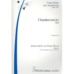Charakterstücke Klavierstücke - Fanny Cecile Mendelssohn (Hensel)