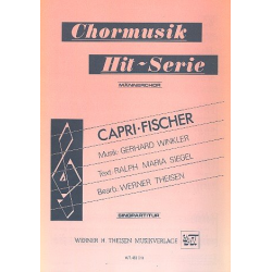 Capri-Fischer für Männerchor a cappella - Gerhard Winkler