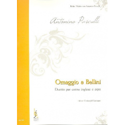 Omaggio a Bellini für Englischhorn und Harfe - Antonio Pasculli / Arr. Christoph Hartmann
