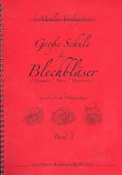 Große Schule für Blechbläser Band 3 - Friedrich Weingärtner