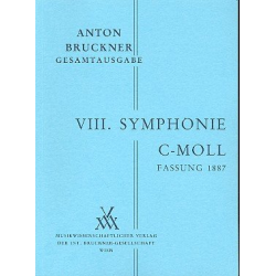 Sinfonie c-Moll Nr.8 in der 1. Fassung von 1887 - Anton Bruckner