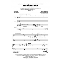 What Time Is It (Aus: High School Musical 2) - Matthew Gerrard & Robbie Nevil / Arr. Ed Lojeski