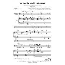 We Are the World 25 for Haiti - Michael Jackson & Lionel Richie / Arr. Roger Emerson