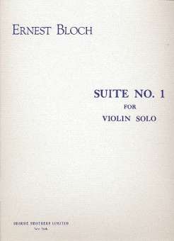 Suite no.1 for violin