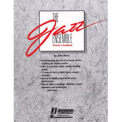 The Jazz Ensemble Director's Handbook - John Berry / Arr. John Berry