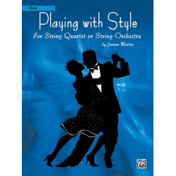 Playing With Style - Score - Joanne Martin